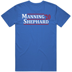 Eli Manning To Sterling Sherpard New York Football 2020 T Shirt