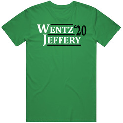 Carson Wentz To Alshon Jeffery Philadelphia Football 2020 T Shirt