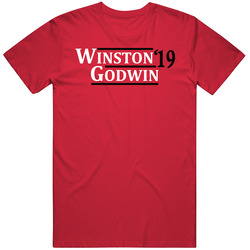 Jameis Winston To Chris Godwin Tampa Bay Football 2019 T Shirt