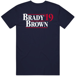 Tom Brady To Antonio Brown New England Football 2019 T Shirt