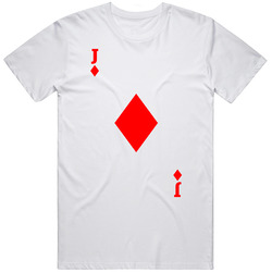 Jack Diamonds Playing Card Halloween Costume Funny Cool T Shirt