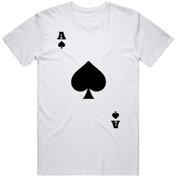 Ace Spades Playing Card Halloween Costume Funny Cool T Shirt