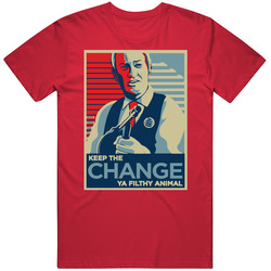 Keep The Change Ya Filthy Animal Home Alone Christmas Movie T Shirt