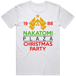 Nakatomi Plaza Christmas Party 1988 Die Hard Action Cool T Shirt