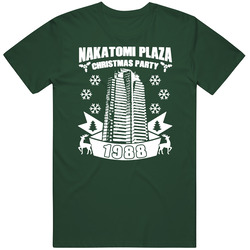 Nakatomi Plaza Christmas Party 1988 Die Hard Cool T Shirt