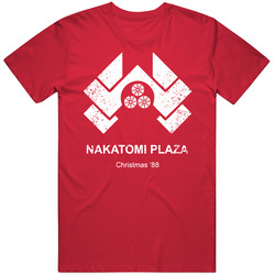 Nakatomi Plaza Christmas Party 1988 Die Hard Tower T Shirt
