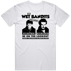 The Wet Bandits Home Alone Harry Marv Christmas Holiday Movie T Shirt