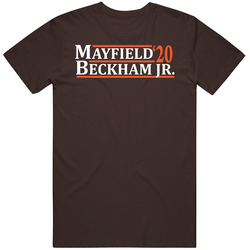 Baker Mayfield To Odel Beckham Jr Cleveland Football 2020 T Shirt