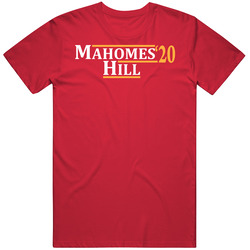 Patrick Mahomes To Tyrek Hill Kansas City Football 2020 T Shirt