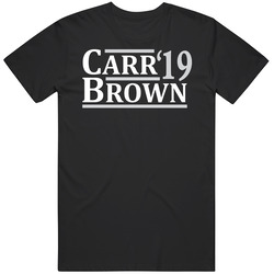 Derek Carr To Antonio Brown Oakland Football 2019 T Shirt
