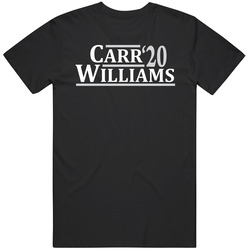 Derek Carr To Tyrell Williams Oakland Football 2020 T Shirt