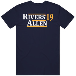 Phillip Rivers To Kennan Allen Los Angeles Football 2019 T Shirt