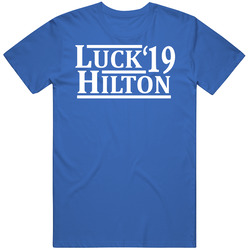Andrew Luck To Ty Hilton Indianapolis Football 2019 T Shirt