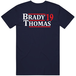 Tom Brady To Demaryius Thomas New England Football 2019 T Shirt