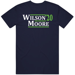 Russell Wilson To David Moore Seattle Football 2020 T Shirt