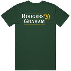 Aaron Rodgers To Jimmy Graham Green Bay Football 2020 T Shirt
