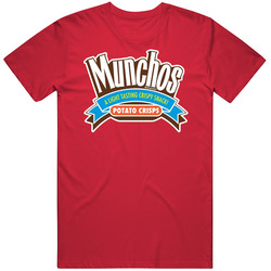 Munchos Potato Chips Snack Junk Food Fan T Shirt