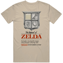 The Legend Of Zelda Video Game Cover T Shirt