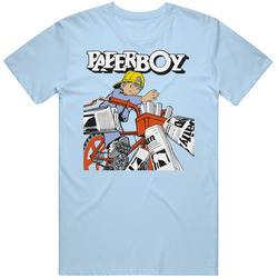 Paperboy Nes Video Game Cover T Shirt