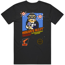 Hogan's Alley Nes Video Game Cover T Shirt