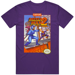 Mega Man 2 Nes Video Game Cover T Shirt