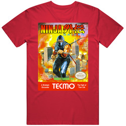 Ninja Gaiden Nes Video Game Cover T Shirt