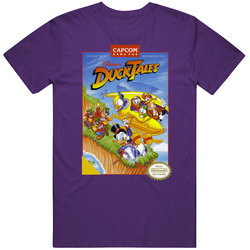 Duck Tales Nes Video Game Cover T Shirt