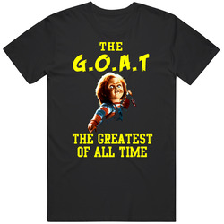 Chucky Child's Play Greatest Of All Time Horror Villain Movie T S