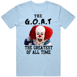 Pennywise It Greatest Of All Time Horror Villain Movie T Shirt