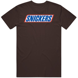 Snickers Chocolate Bar Snack Junk Food Fan T Shirt