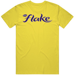 Flake Chocolate Bar Snack Junk Food Fan T Shirt