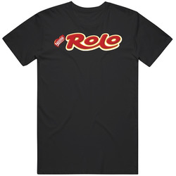 Rolo Chocolate Bar Snack Junk Food Fan T Shirt