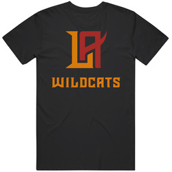 La Wildcats Xfl Team Logo Football Fan T Shirt