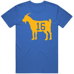 Brett Hull 16 Goat Hockey T Shirt