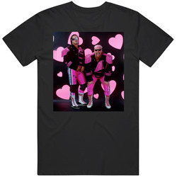 Hart Foundation Legendary Wrestling Tag Team Fan T Shirt