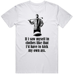 Happy Gilmore Adam Sandler Movie Quote Kick My Own Ass Fan T Shirt