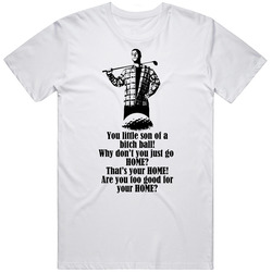 Happy Gilmore Adam Sandler Movie Quote Golf Hole Home Fan T Shirt