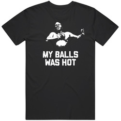 Derrick Lewis My Balls Was Hot Funny Silhouette Mma Fighter Fan Cool T