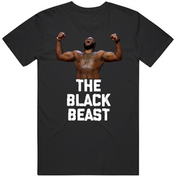 Derrick Lewis The Black Beast Funny Mma Fighter Cool Fan T Shirt
