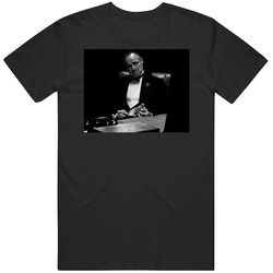The Godfather Don Vito Corleone Cat Mafia Movie Fan Cool T Shirt