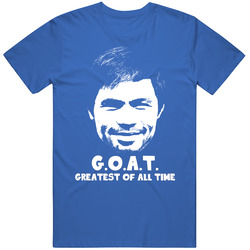 Manny Pacquiao Greatest Of All Time Goat Boxer Boxing Fan T Shirt