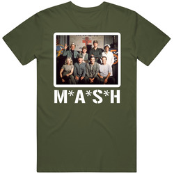 Mash Cast Photo 70s 80s Tv Show T Shirt