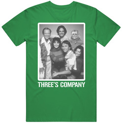 Three's Company Cast Photo 70s Tv Show T Shirt