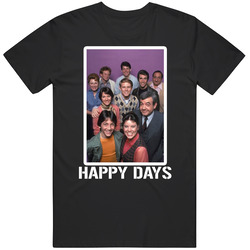 Happy Days Cast Photo Tv Show 70s T Shirt
