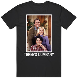 Three's Company Cast Photo Tv Show 70s T Shirt