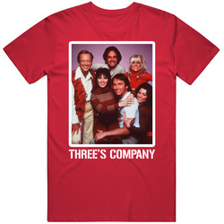 Three's Company Cast 70s Tv Show T Shirt