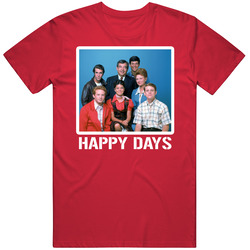 Happy Days Cast 70s Tv Show T Shirt