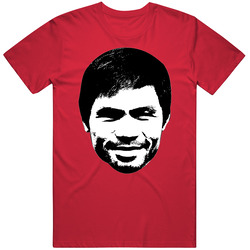 Manny Pacquiao Big Head Boxer Boxing Sports Champ Fan Cool T Shirt