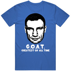 Vitali Klitschko Greatest Of All Time Goat Boxer Boxing Fan Cool T Shi