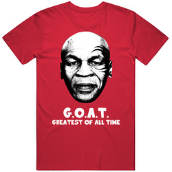 Mike Tyson Greatest Of All Time Goat Boxer Boxing Fan Cool T Shirt